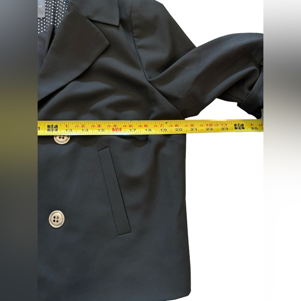 The Limited Women’s Black Blazer Jacket Bell Sleeves‎ Size 10 - Picture 9 of 10